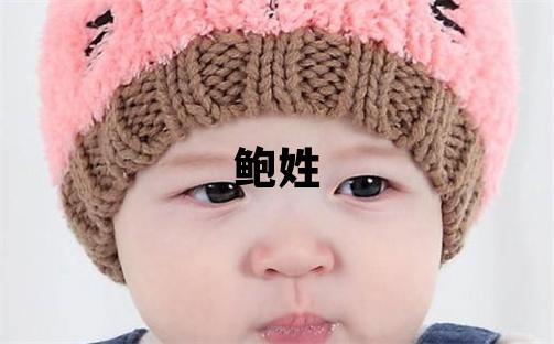 鲍姓取名有涵养的男宝宝名字