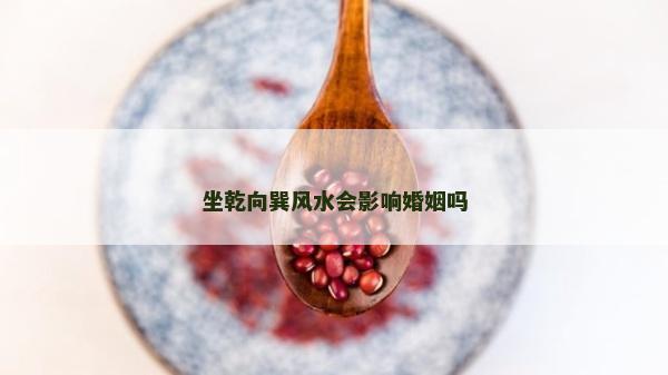 坐乾向巽风水会影响婚姻吗