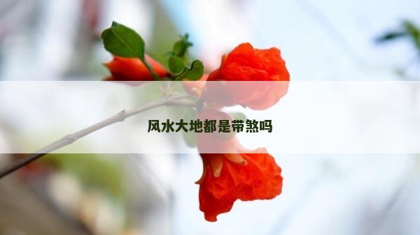风水大地都是带煞吗