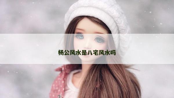 杨公风水是八宅风水吗