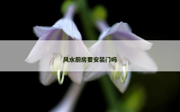 风水厨房要安装门吗
