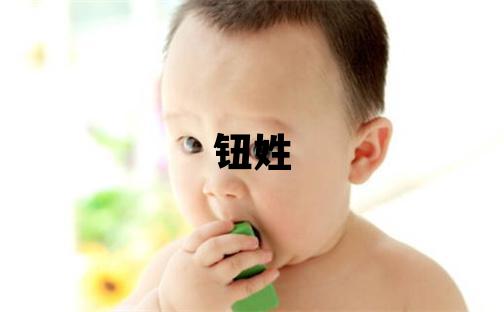 钮姓有新意的女孩名字