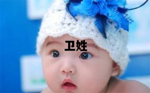 卫姓吉利的女宝宝名字